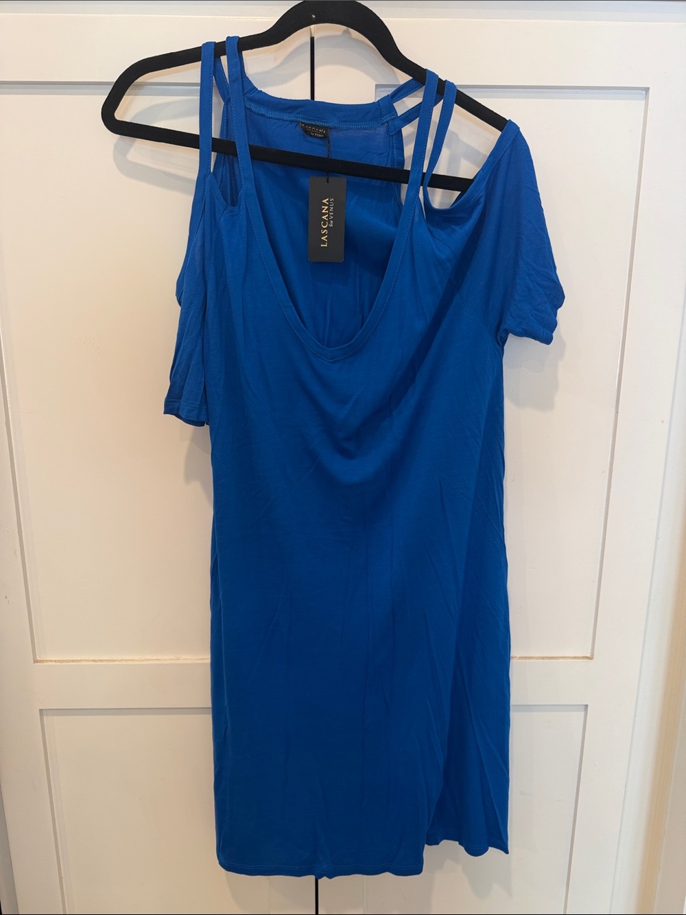Women’s Royal Blue Lascana for Venus Cold-Shoulder dress